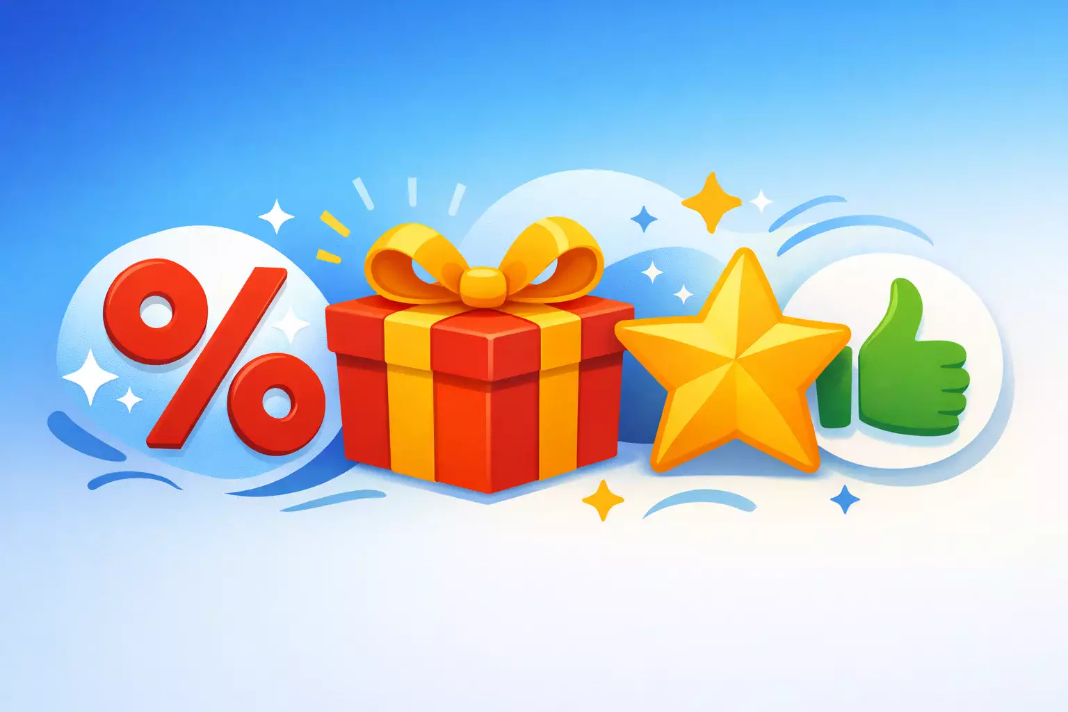 Icônes de bonus et promotions paris sportifs