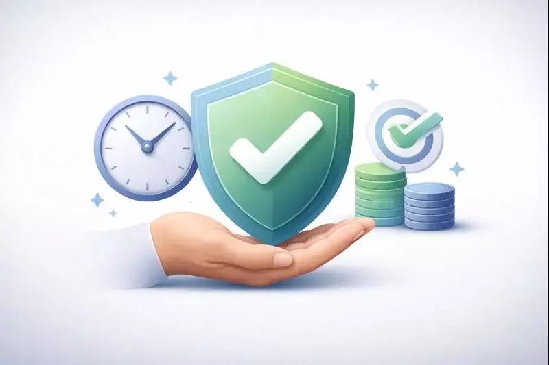 Symbole de jeu responsable avec cadenas de protection